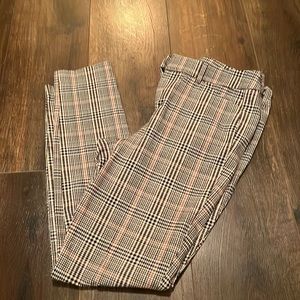 Old Navy Plaid high waist Pixie pants